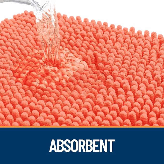 OLANLY Dog Door Mat for Muddy Paws 59x32, Absorbs Moisture and Dirt, Absorbent - Image 3