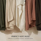 EVERGRACEHOME Chunky Chenille Knit Throw Blanket - Image 6