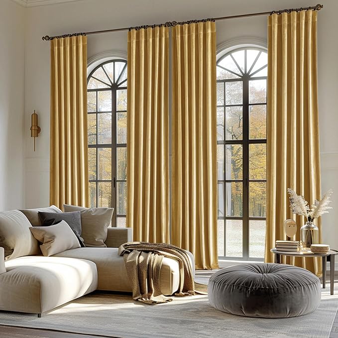 MIULEE Velvet Curtains 96 inches - Image 7