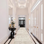 Moroccan Washable Hallway Runner Rug by Ksrau