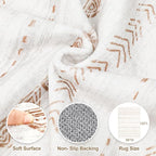 Nakagishi Area Rug Living Room Rugs: 8x10 Large Soft Machine Washable Boho - Image 3