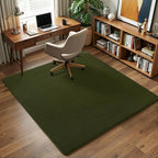 Amearea 5x5 Square Area Rugs for Bedroom Living Room, Olive Green Thickened - Image 7