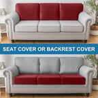 Couch Cover Stretch Velvet Sofa Cushion Cover 1-Piece - Image 5