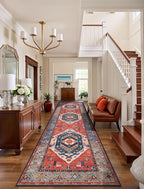 SERISSA Runner Rug for Hallways, 3x10 Washable Non Slip Kitchen Runner Rug by SERISSAHomeDecorCollection