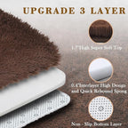 Rugs for Living Room 5x8, Alfombras para Salas Shag Large Plush Soft Area Rug - Image 5