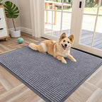 OLANLY Front Door Mat Indoor Outdoor Entrance, Waterproof Heavy Duty Doormat by OLANLY