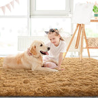 LOCHAS Ultra Soft Indoor Modern Area Rugs Fluffy Living Room Carpets - Image 4