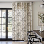 jinchan Linen Floral Curtains 100 Inch Extra Wide - Image 2