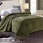 Exclusivo Mezcla Fleece Bed Blanket King Size, Super Soft and Warm Blankets - Image 3