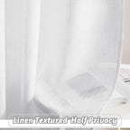 RYB HOME White Curtains & Drapes - Image 4