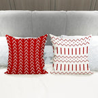 YCOLL Christmas Pillow Covers 18x18 Set of 4, Modern Sofa Throw Pillow Cover - Image 2