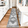 Yamaziot Washable Runner Rug, 2x10 Non-Slip Boho Vintage Hallway Rug Runner by Yamaziot