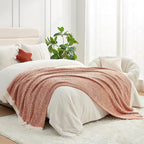 Snuggle Sac Orange Fall Throw Blanket - Image 3