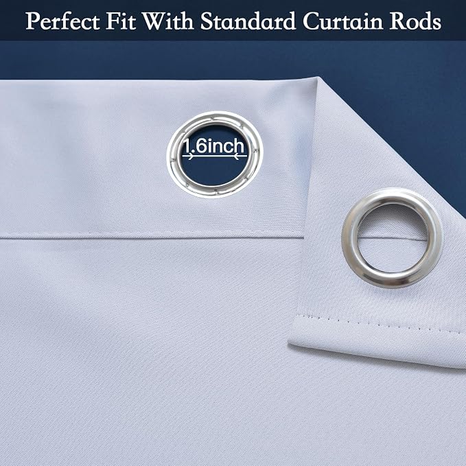 SimpleHome Ombre Curtains 52 x 63 Inch - Image 4