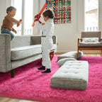 Amearea Shag Fluffy Area Rug for Bedroom Girls Living Room, Extra Soft and - Image 5