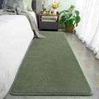 Amearea Modern Soft Hallway Runner Rug, 2x6 Fluffy Bedroom Bedside Rugs - Image 2