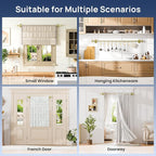 ENJOYBASICS No Drill Curtain Rods - Image 6