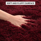 Tepook Fluffy Large Rugs for Living Room, Area Rug 6x9 Soft Carpet for Bedroom - Image 7