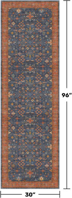 Washable 8 ft Long Runner for Kitchen Floor - Image 2