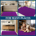 OLANLY Dog Door Mat for Muddy Paws 44x32, Absorbs Moisture and Dirt, Absorbent - Image 8