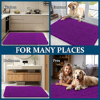 OLANLY Dog Door Mat for Muddy Paws 44x24, Absorbs Moisture and Dirt, Absorbent - Image 8