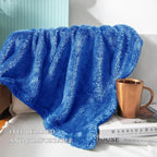 Exclusivo Mezcla Plush Fuzzy Fleece Bed Blanket King Size, Super Soft, Fluffy - Image 6