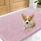 OLANLY Dog Door Mat for Muddy Paws 24x16, Absorbs Moisture and Dirt, Absorbent by OLANLY