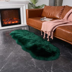EasyJoy Ultra Soft Fluffy Shaggy Area Rug Faux Fur Rug Chair Cover Seat Pad - Image 3