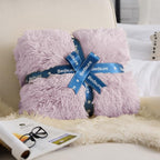 Bedsure GentleSoft Fluffy Lavender Purple Throw Blanket, Soft Cozy Fuzzy Plush - Image 6