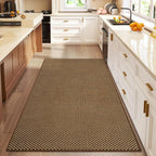 YDKGL 3x5 ft Area Rug Entryway Runner Rug Non Slip Washable, Boho Woven Kitchen - Image 3