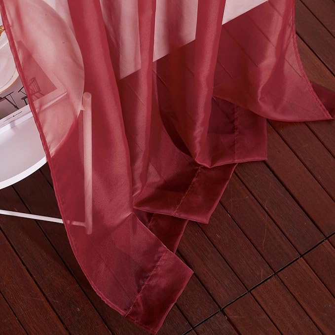 NICETOWN Ring Top Sheer Curtains - Image 7