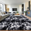 Pionblank 8x10 Rug for Living Room, Fuzzy Plush Large Area Rug, Fluffy Modern by PIONBLANK