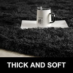 LOCHAS Ultra Soft Indoor Modern Area Rugs Fluffy Living Room Carpets - Image 5