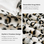 Cozy Bliss Leopard Print Faux Fur Throw Blanket - Image 6
