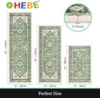 HEBE Boho Kitchen Rug Sets 3 Piece - Image 2