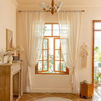 MYSKY HOME Linen Tassels Curtains - Image 8