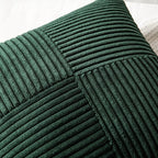 MIULEE Army Green Decorative Lumbar Throw Pillow Covers 12x20 Inch - Image 2