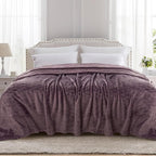 TOONOW Fleece Bed Blanket King Size 90x108 inches, Super Soft Fluffy Fuzzy by TOONOW