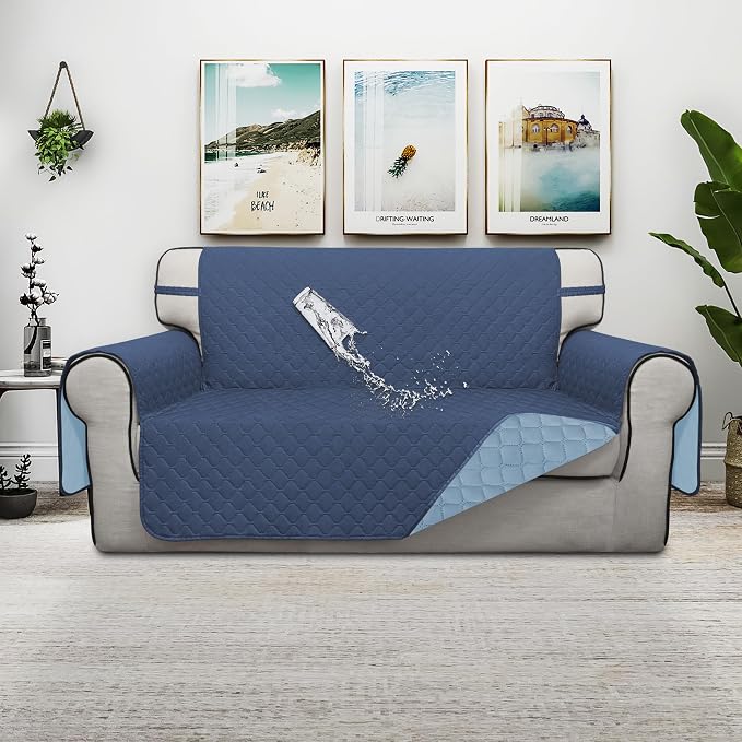 ISSUNTEX Double Protection 100% Waterproof Loveseat Covers - Image 2