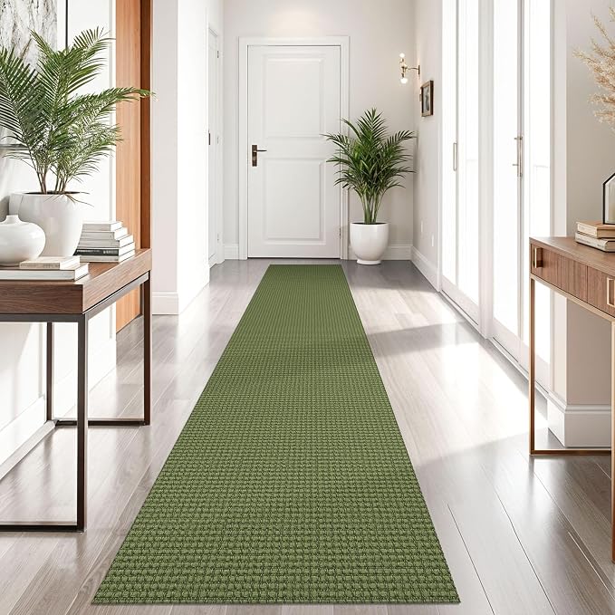 KOZYFLY Runners for Hallways 2x10 ft Washable Kitchen Runner Non Slip Rubber - Image 8