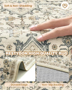 Kitchen Runner Rug Non Slip Washable 2.5x8, Soft Low Pile Entryway Rug Runners - Image 7