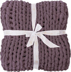 Bigacogo Chunky Knit Throw Blanket - Image 7