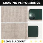 MIULEE 100% Blackout Linen Curtains - Image 7
