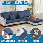 Couch Cover Velvet Chaise Cushion Cover - Image 5