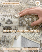 3x8 Runner Rug Non Slip Washable - Image 7