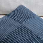 Fancy Homi 2 Packs Dusty Blue Long Lumbar Decorative Throw Pillow Covers 12x24 - Image 3