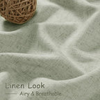 Sage Green Curtains 120 inches Long 2 panels - Image 5