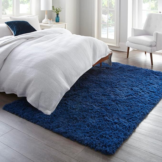 Ophanie 5x8 Blue Rugs for Living Room, Kids Nursery Rug Aesthetic, Playroom - Image 5