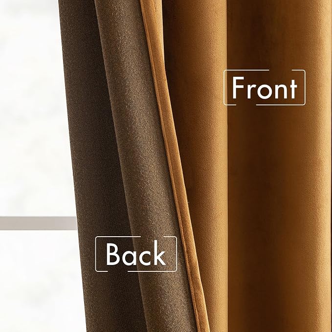 MIULEE Velvet Curtains 96 inches - Image 6