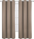 LEMOMO Cappuccino Thermal Blackout Curtains/42 x 95 Inch/Set of 2 Panels Room by Lemomo